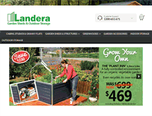 Tablet Screenshot of landera.com.au